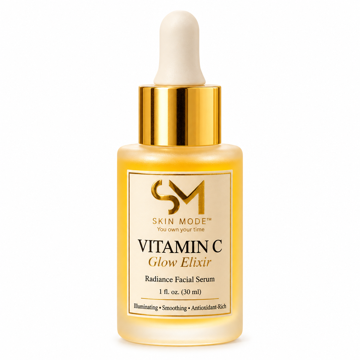 SkinMode™ Vitamin C Glow Elixir – Facial Serum, 30 mL